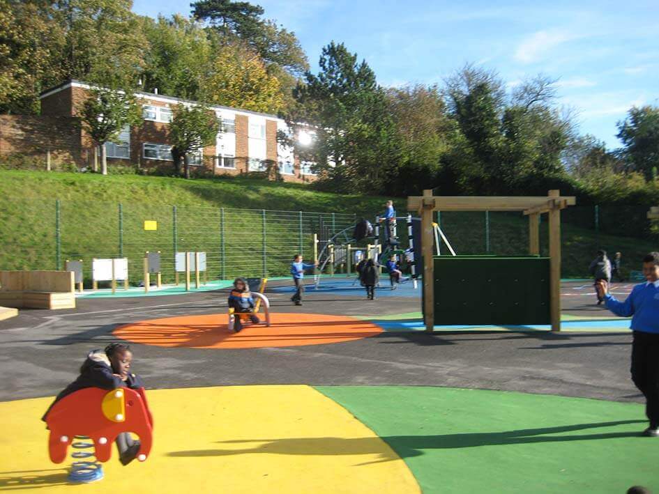 New playground for the St Nicholas Project completed by Petrow Harley